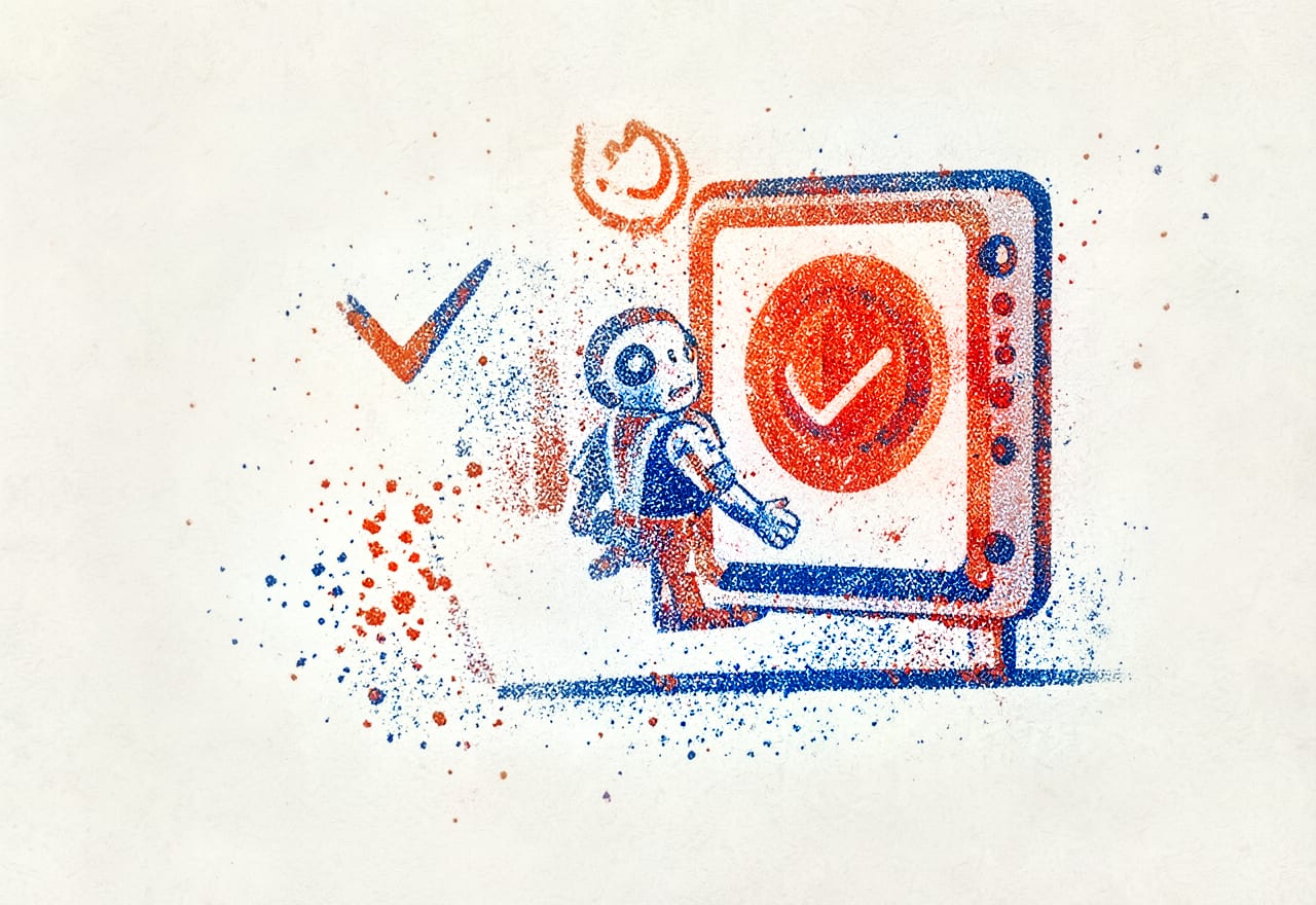 Verificatie is niet je unit-test. Kan de agent het zelf draaien?